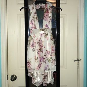 Convertible top romper